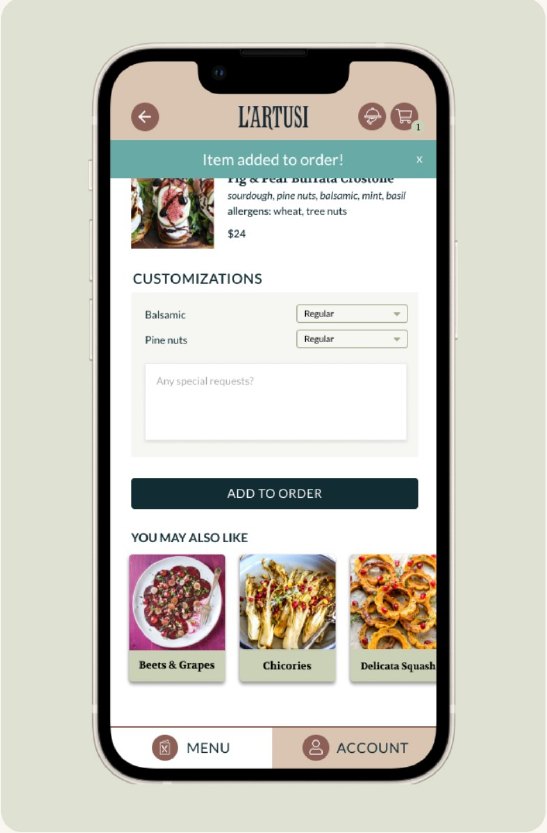 Customize and add